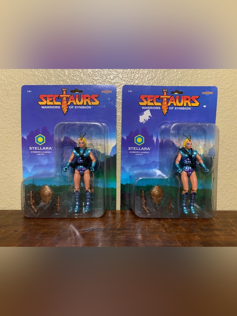 NIB Nacelle 2024 SECTAURS Warrior Of The Symbion Stellara Action Figure